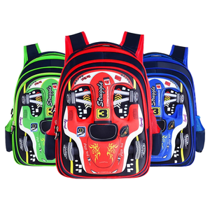 Sac à dos scolaire imperméable 3D motif dessin animé avec fermeture éclair pour enfants de 1 à 6 ans – Tendance pour l'école primaire et la <span class=keywords><strong>maternelle</strong></span> - Product Image 1