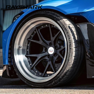 ล้อแม็กซ์ RS Custom Deep Lip Widebody 3 ชิ้น แบบฟอร์จ 5x114.3 5x120 ขนาด 20 นิ้ว รุ่น S101 สำหรับ Ferrari 458 Italia BMW M4 F82 <span class=keywords><strong>Ford</strong></span> <span class=keywords><strong>Mustang</strong></span> - Product Image 1