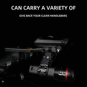 Support de compteur de vélo en alliage d'aluminium, support de guidon de vélo de route, compteur kilométrique, chronomètre, support <span class=keywords><strong>GPS</strong></span> pour Garmin <span class=keywords><strong>Bryton</strong></span> - Product Image 5