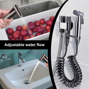 Черный ручной распылитель для биде - Product Image 6