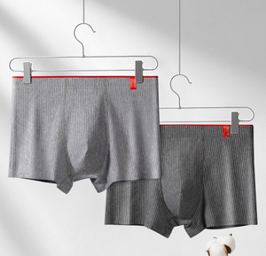 Bóxers clásicos de algodón cosido: Supima transpirable y suave para hombres de talla grande (L- 6XL) - Product Image 2