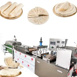 Banyak digunakan us roti maker chapati kontainer pita mesin pemotong adonan roti