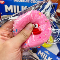 Nouvel Arrivage Jouet Squishy Géant en Forme de Biscuit Sandwich, Amusant à Presser, Anti-Stress pour Étudiants, Boîte Mystère, Vente en Gros