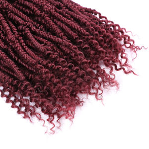 Fornitori Dropshipping: Extension per Capelli Sintetici <span class=keywords><strong>Afro</strong></span> Kinky Pre-attorcigliati 4X, 14 Pollici, Stile Passion Twist a Spirale, in Bulk - Product Image 6