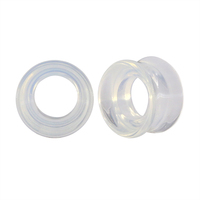 Bouchon de Tunnel vaginal en acrylique, 12Mm, bouddha, jauge 4G pour Piercing d'oreille en pierre