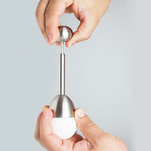 Coupe-œufs en acier inoxydable 304, outil porte-tasse, Gadgets de cuisine - Product Image 3