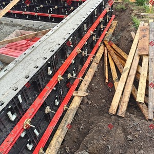 ABS <b>Plastic</b> Formwork Reusable 80-100 Times Hand-set Formwork for <b>Wall</b> - Product Image 1