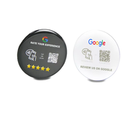 Étiquette NFC pour menu Google Review, en PVC/PET, avec puce NTAG216, autocollant étanche pour contrôle d'accès