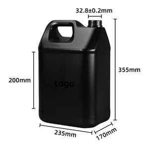 Capacité 30kg recyclable de qualité alimentaire du baril en plastique carré empilable épais 25L pour le stockage des déchets chimiques - Product Image 2