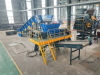 Mesin Penghancur Logam Aluminium Twin Shaft untuk Cangkang Mesin Aluminium, Rangka Mobil Bekas, dan Rangka Kendaraan Bekas