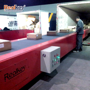 Kamyon Yükleme Boşaltma Depo Dağıtımı Ekspres Paket Doğrudan Üretici için Uzatılabilir Teleskopik Bantlı Konveyör Sistemi - Product Image 3