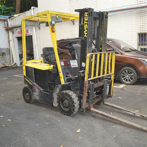 Chariot élévateur électrique Hyster 1,5 tonne, centre de charge 500 mm, commande assise, utilisation intérieure, pneus pleins - Product Image 2