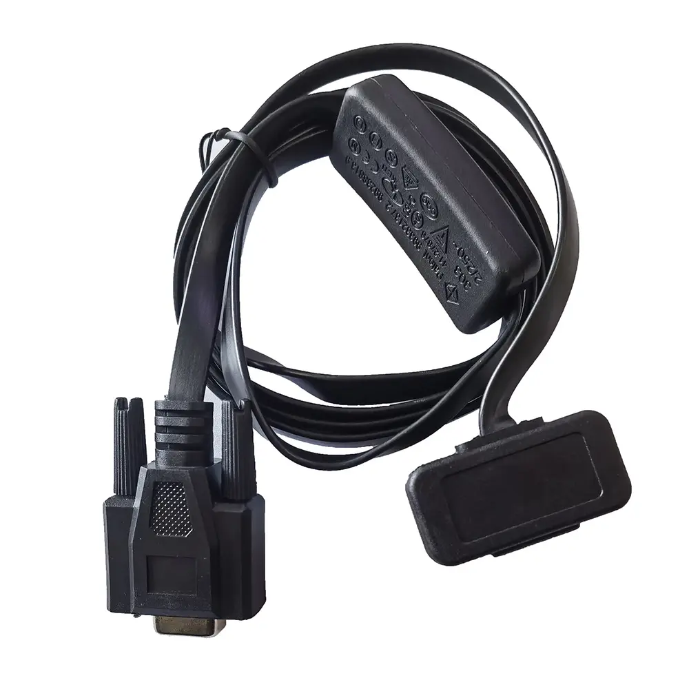 Strumento diagnostico OBD maschio a DB adattatore femmina a 9pin cavo nero con cavo diagnostico per auto interruttore