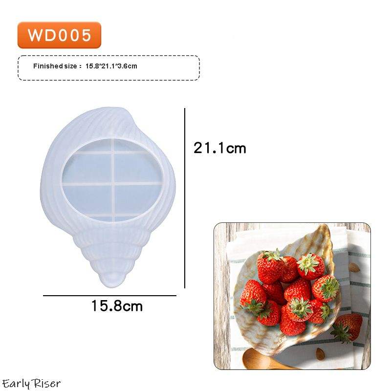 WD005 Molde para Caja de Almacenamiento de Conchas Marinas 01