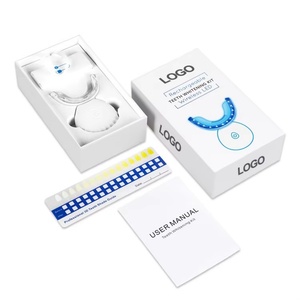 Kit de Blanqueamiento Dental Profesional Personalizable para Uso Doméstico con Cepillo de Dientes en Forma de U, Muestra LED, Blanqueamiento sin Esfuerzo - Product Image 1