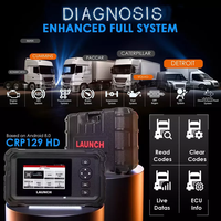 Outil de diagnostic OBD2 pour camions lourds LAUNCH CRP129 HD 24V, module de scanner pour Iveco, MAN, Volvo, Mitsubishi