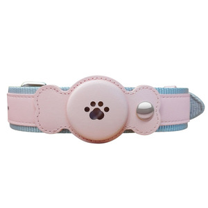 Ensemble de colliers de localisation anti-perte pour animaux de compagnie Style occidental RGB Burst Flash Light Laisse de chien d'entraînement Harnais en métal et nylon Matériel pour chat et chien - Product Image 6