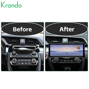 Radio con Pantalla Android para Auto Krando de 10.33 Pulgadas con GPS para <span class=keywords><strong>Honda</strong></span> <span class=keywords><strong>Civic</strong></span> 2016-2021, Unidad Principal Multimedia para Auto, Carplay Inalámbrico, 4G WIFI - Product Image 4