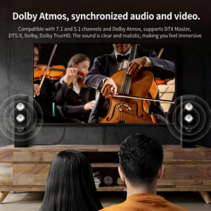 QGeeM H DMI Fibre Optique 2.1 8K 60Hz 4K 144Hz 48Gbps AOC prend en charge 8K HDR 4K TV Projecteur Haut-parleur RTX5080/5090 <span class=keywords><strong>PS5</strong></span>/Xbox - Product Image 6