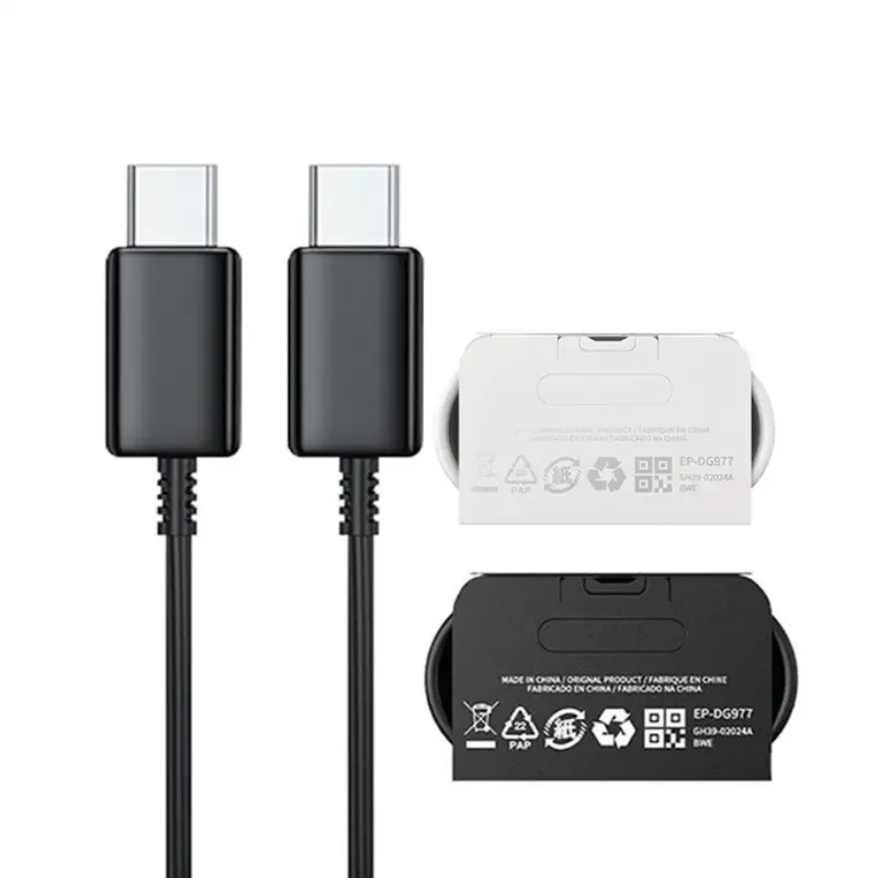Câble de charge rapide original cordon USB C câble Type-C pour Samsung Galaxy S22 S21 ultra S20 Note 20 Note 10 chargeur rapide de ligne de données
