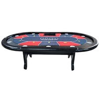 YH 104 pouces personnalisé de haute qualité Poker Table Tavoli Da Poker Table De Poker Luxe Casino Table de jeu