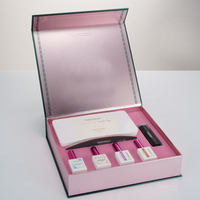 Système d'ongles en gel ABS de luxe, longue tenue, couvrance totale, style French, pré-conçus, durcissement en 60 secondes, couleur néon unie