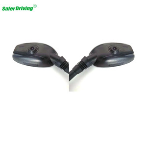 Rétroviseur de moto DVR, rétroviseur de moto CE OEM2, caméra LCD étanche à 2 canaux, universel pour voiture - Product Image 3