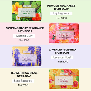 Jabón Sólido Orgánico al por Mayor con Fragancia de Rosas 200G Hecho a Mano Limpieza Suave y Delicada Blanqueador Equilibrado en pH Base de Jabón para Baño y Cuidado de la Piel - Product Image 6