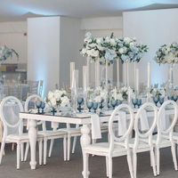 Chaises et tables de mariage modernes pour hôtels avec structure en acier inoxydable, couleur personnalisable pour salle à manger, salon et usage extérieur