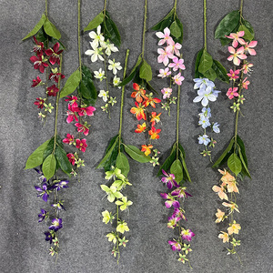 Fleurs artificielles de jasmin en soie, décorations de mariage, bouquet ornemental fait main pour intérieur et extérieur - Product Image 2