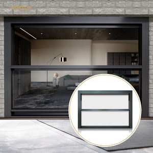 Wazor kaca vertikal, jendela balkon geser Ke atas bawah Cerdas mengangkat aluminium jendela otomatis - Product Image 1