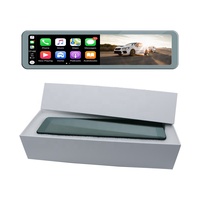 Carplay Dash Cam 12 pouces 1440p voiture Dvr caméra flux rétroviseur 1080p 3 en 1 lecteur vidéo enregistreur automatique