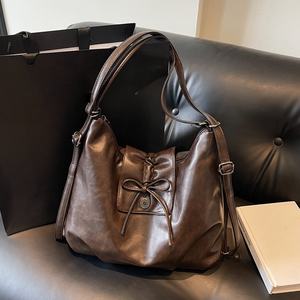 Bolso de Mano y Mochila de PU de Gran Capacidad, Estilo Coreano, Retro y Moderno para Mujer, 2026 - Product Image 6