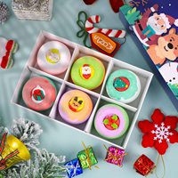 Coffret Cadeau de Bain pour Enfants Halloween – 6 Types de Bombes de Bain Effervescentes en Forme de Fantôme, Citrouille, Monstre – Nettoyage en Profondeur, Bain Moussant Naturel Relaxant