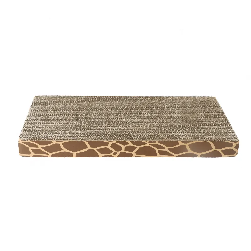 Pakeway Cat Scratcher, kitty Scratching Pad, Durable Recyclable Corrugated Cardboard with Catnip