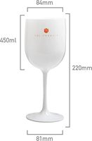Verre à vin en plastique noir personnalisé, gobelet en plastique pour champagne, pour les événements et les fêtes