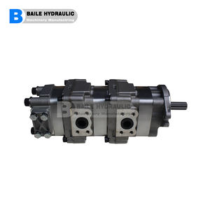 Escavatore KOMATSU PC25-1E PC38UU-2 pompa principale pilota idraulico 705-41-08050 705-41-08080 pompa a triplo ingranaggio - Product Image 2