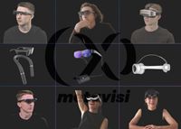 Lunettes de réalité augmentée AR Pancake Optics OEM avec logo personnalisé, casques VR tout-en-un pour l'éducation et la formation, FOV96 °