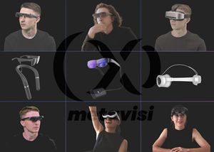 Lunettes de réalité augmentée <span class=keywords><strong>AR</strong></span> Pancake Optics OEM avec logo personnalisé, casques <span class=keywords><strong>VR</strong></span> tout-en-un pour l'éducation et la formation, FOV96 ° - Product Image 6