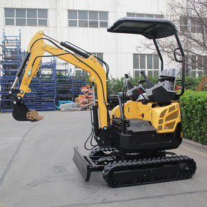 Excavadora de cadenas hidráulica de 13 toneladas para trabajos de construcción y demolición. - Product Image 4