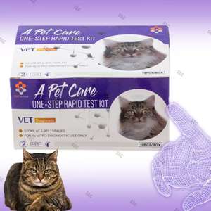 Kit de Teste para Leucemia Felina FeLV Ag e Anticorpos FIV para Gatos, Serviço Personalizado OEM por Atacado, Equipamento de Diagnóstico Veterinário - Product Image 2