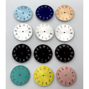 28.5mm Roman <b>Scale</b> Green Luminous Dial for NH35 NH36 <b>Mechanical</b> Watches Watch Parts Accessory - Product Image 2