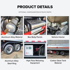 Camión cisterna de combustible Shacman 6x4, camión de combustible, el mejor camión Bowser de combustible con motor diésel, personalización - Product Image 6