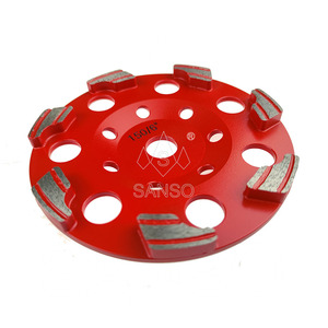 Disque de meulage diamanté pour sols en béton, 5 pouces (125 mm), 7 segments, pour meuleuse Hilti, plaque de meulage diamantée - Product Image 2