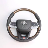 Volant de voiture noir piano pour Toyota Cruiser LC200 LC300 Prado 120 150 Camry Yaris GR Hilux Tacoma Supra MK5 4runner Rav4