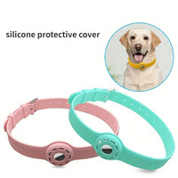 2024 collier de chien GPS en Silicone réglable collier de chat sûr pour collier de chien de compagnie Anti-perte Airtag