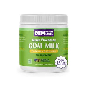 OEM Pet Goat <b>Milk</b> Nutritional with Probiotics <b>Powder</b> Allergy Immune Supplement for Dogs Vitamins Probiotics <b>Powder</b> for <b>Puppies</b> - Product Image 1