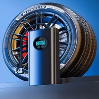 Compresseur d'air numérique portable sans fil multifonctionnel pour pneus de voiture, moto, vélo et ballons