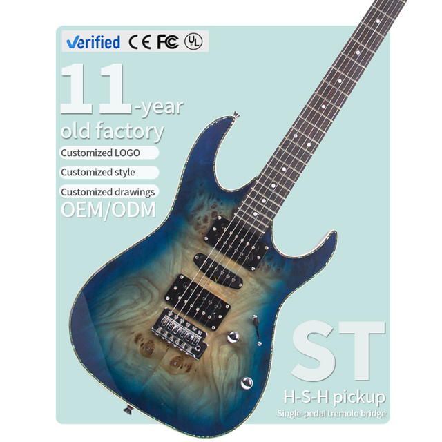 Factory Direct Spot High Quality Customized Electric Guitar New High Quality Customized Electric Guitar