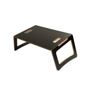 Modern minimalist style portable foldable MDF monitor standee wooden laptop - Product Image 2
